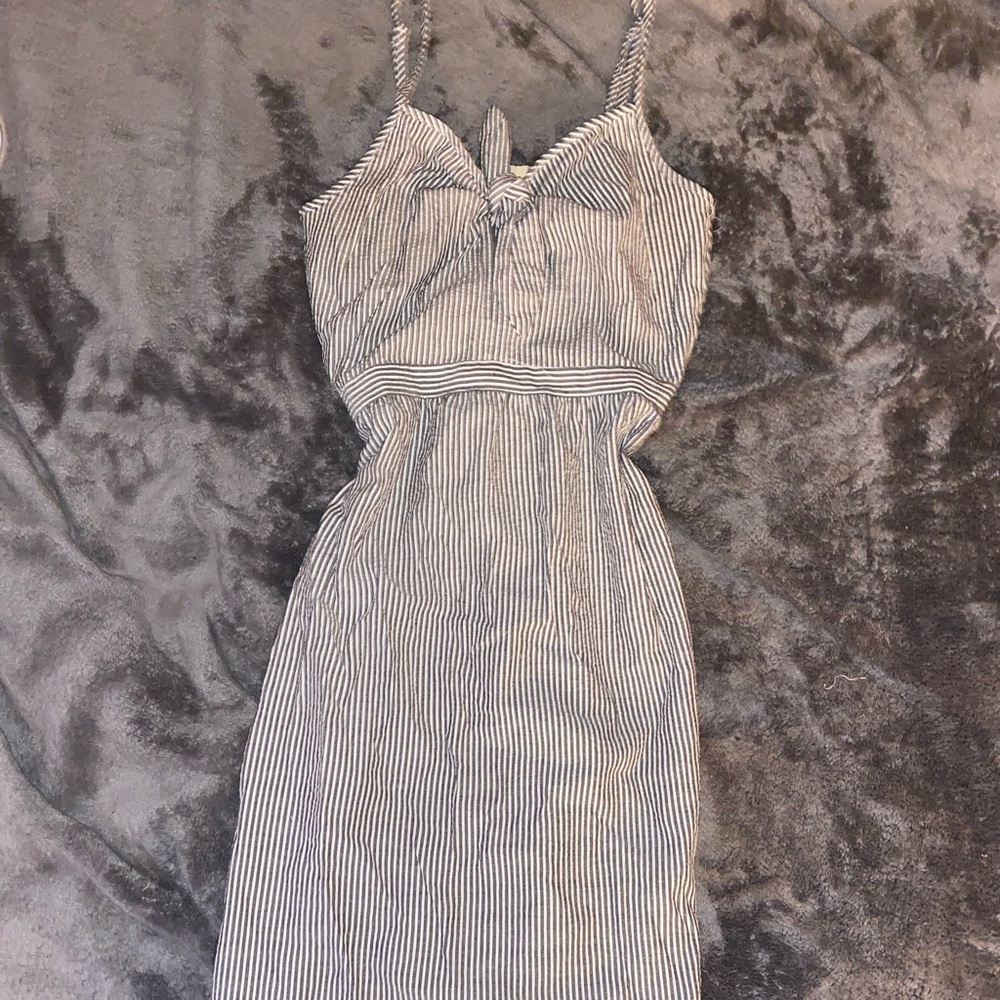 Simple cute striped dress